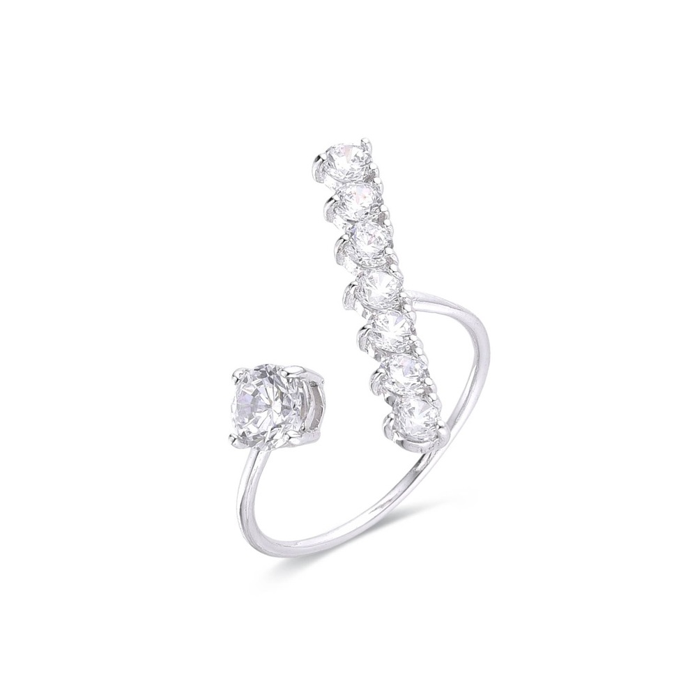 Adjustable Silver ring 925 sterling fine